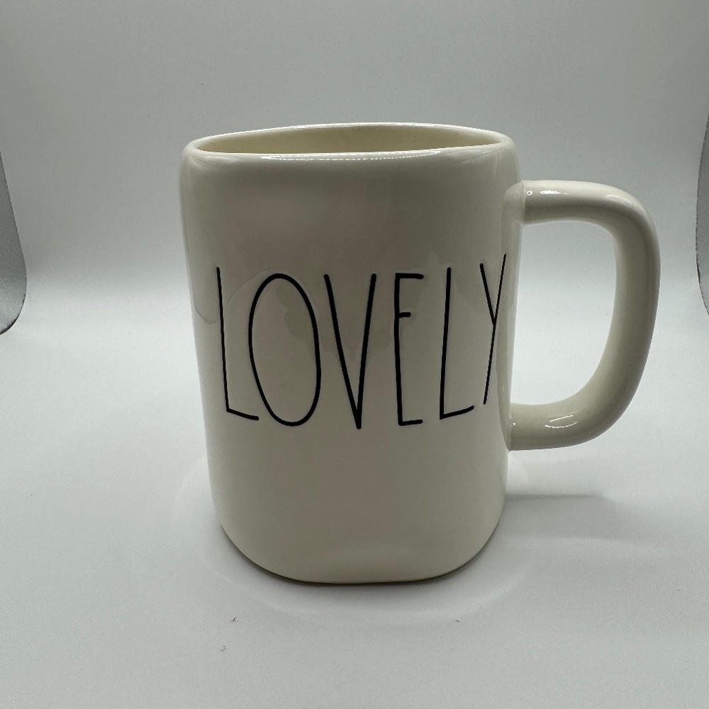 Rae Dunn "Lovely" Mug